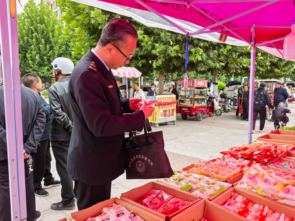 合水县市场监督管理局开展2026年中秋节前食品安全检查及监督抽检工作