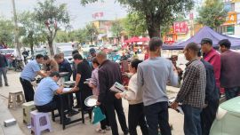 宁县市场监督管理局开展集贸市场电子秤集中检定服务活动