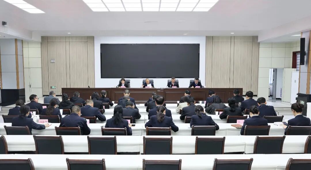 市委第五巡察组进驻市法院巡察“回头看”动员会召开