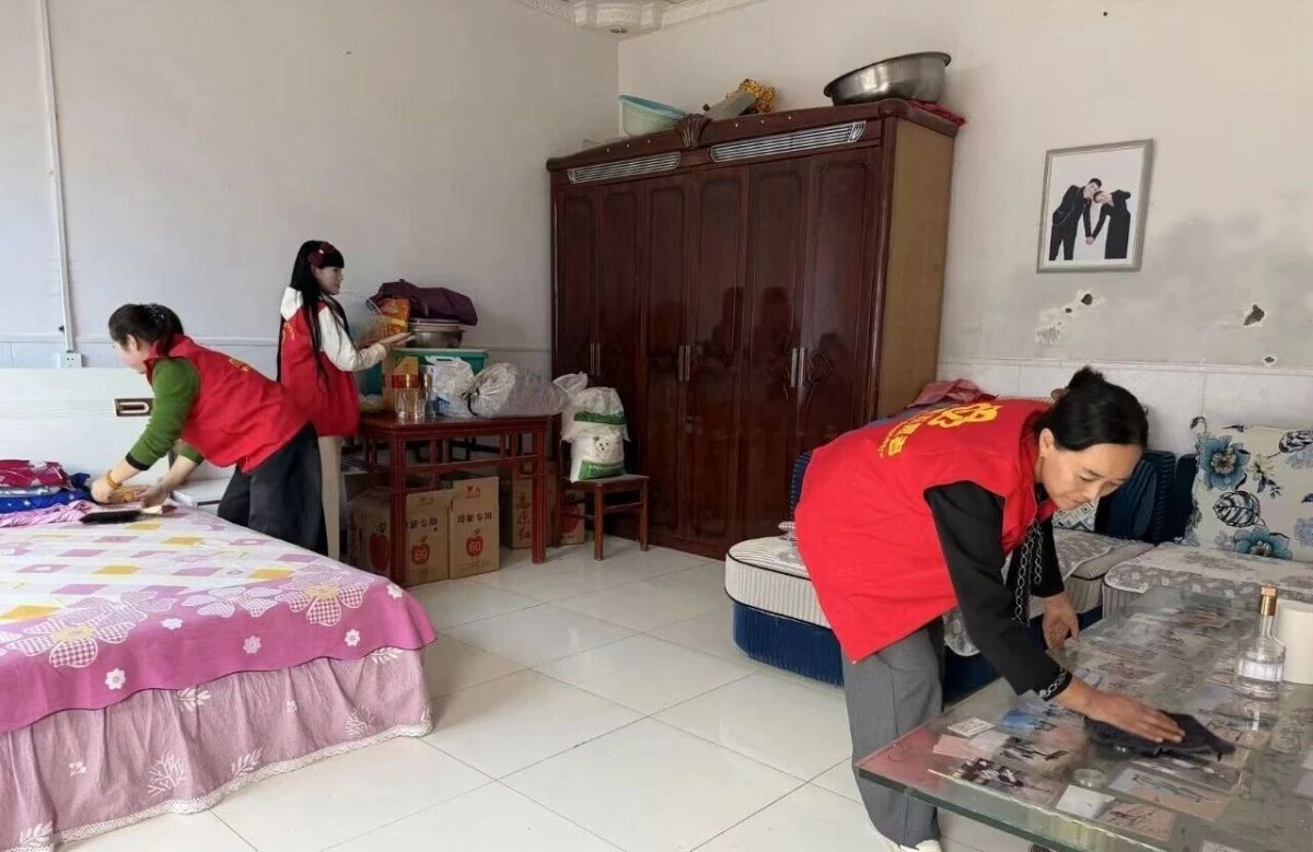 庆阳市宁县开展“月圆中秋·暖'新'同行”关爱服务活动