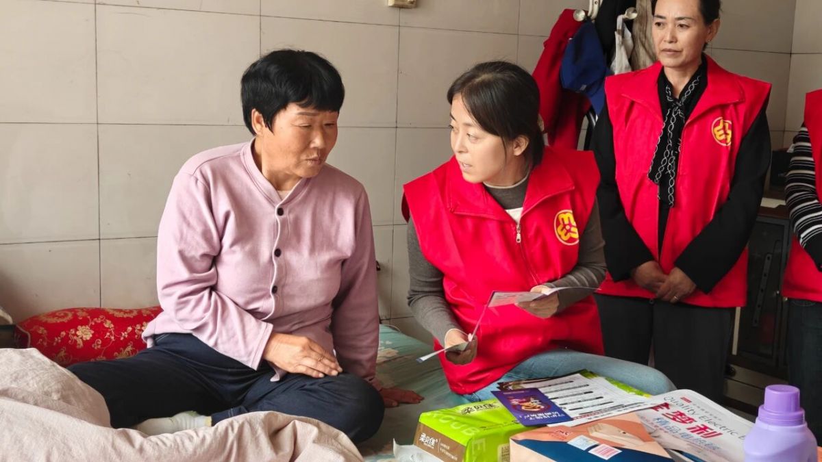 庆阳市宁县开展“月圆中秋·暖'新'同行”关爱服务活动