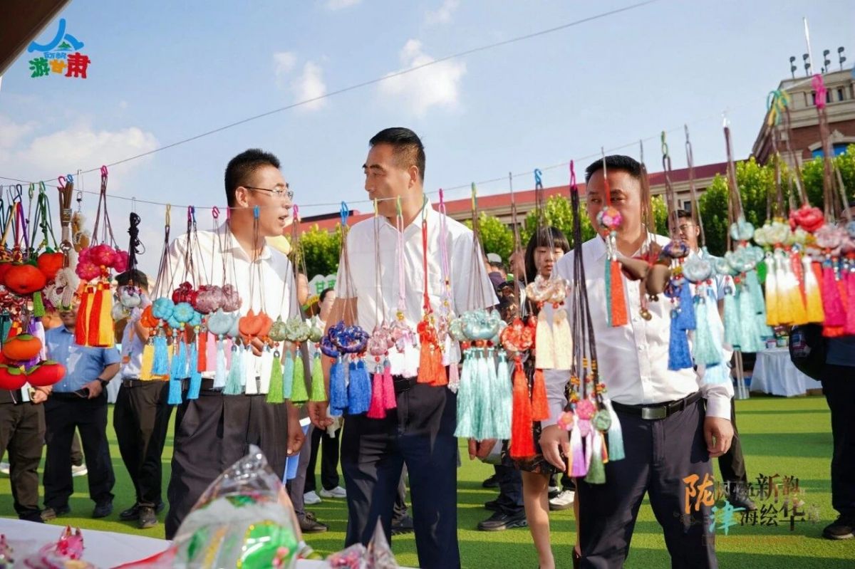 庆阳市组织参加“百万市民游甘肃”农文旅天津推介活动