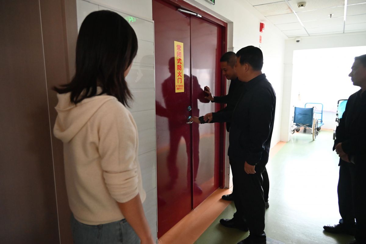 庆阳市社会福利院开展节前安全大检查