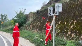 中秋月圆路畅景美——合水公路段以路域整治赋能交旅融合