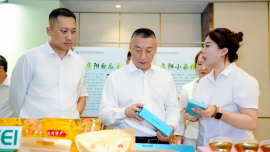 庆阳市商务局参加第五届数贸会并开展“甘味”展销及招商对接