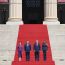 习近平和彭丽媛同美国总统特朗普夫妇茶叙