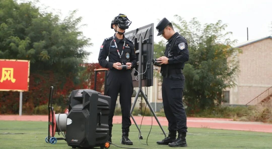 庆阳市公安局组织开展2026年全市公安特警“红蓝对抗”暨警用无人机拉动演练