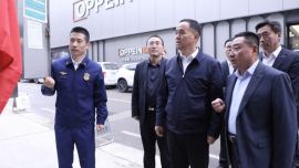 胡志勇督导检查安全生产工作