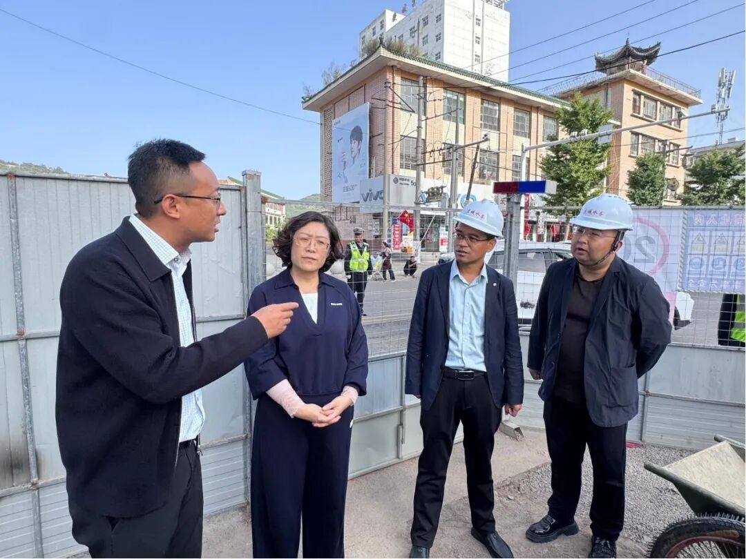 郭丽君督查国庆期间安全生产工作