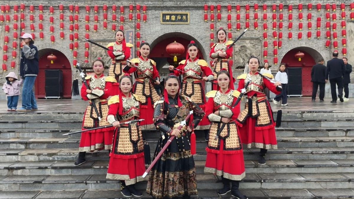 燃爆国庆!北石窟驿实景演艺刷屏出圈,千年驿道上演最美镇原风华