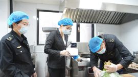 西峰区市场监管局扎实推进“文明餐桌”专项工作