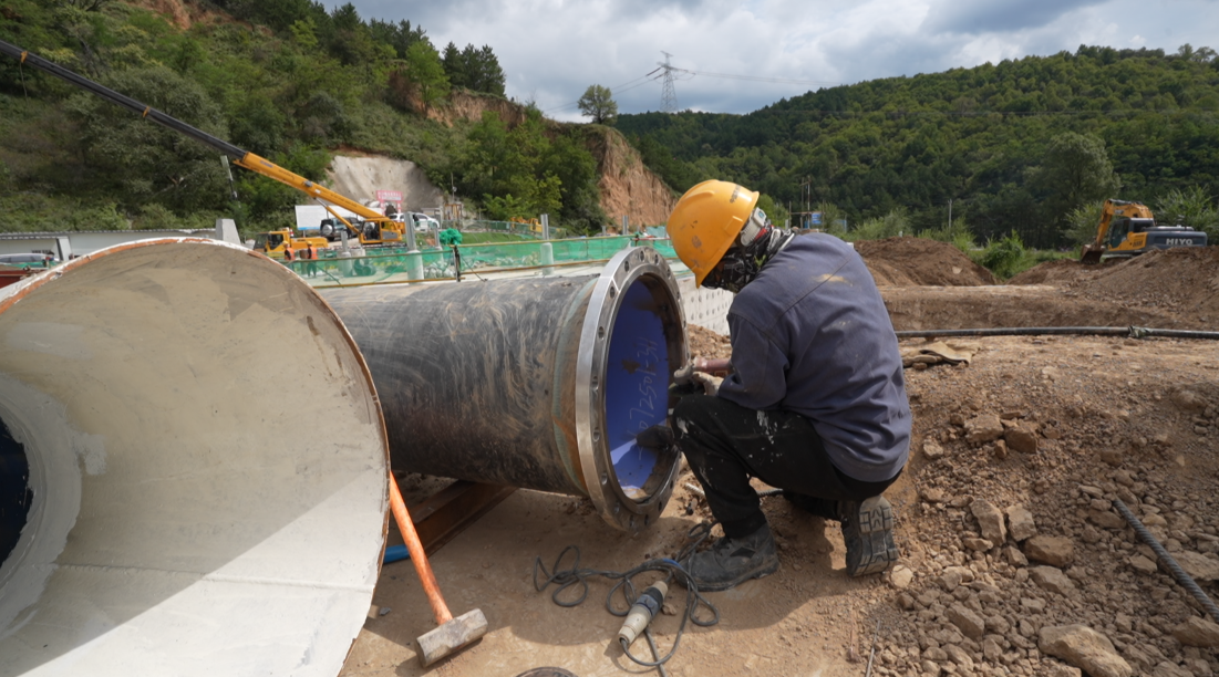 合水:莲花寺水库引水工程建设稳步推进