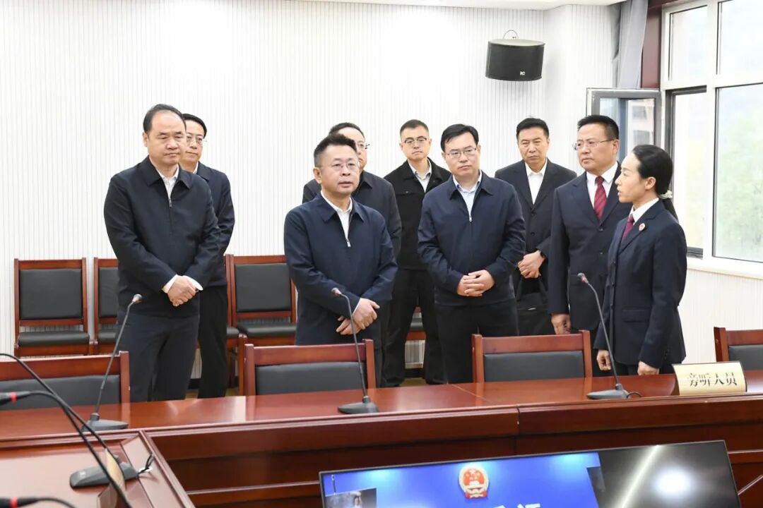 甘肃省检察院党组书记、检察长沈涧调研指导庆阳检察工作