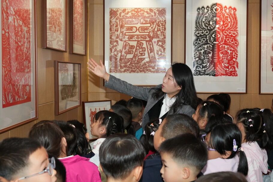 庆阳市文化馆开展青少年非遗研学体验活动