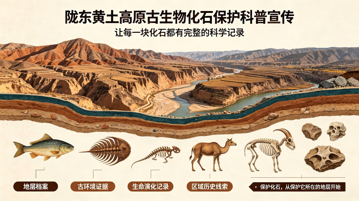【图说科普】陇东化石守护记：从黄土地读懂远古生命