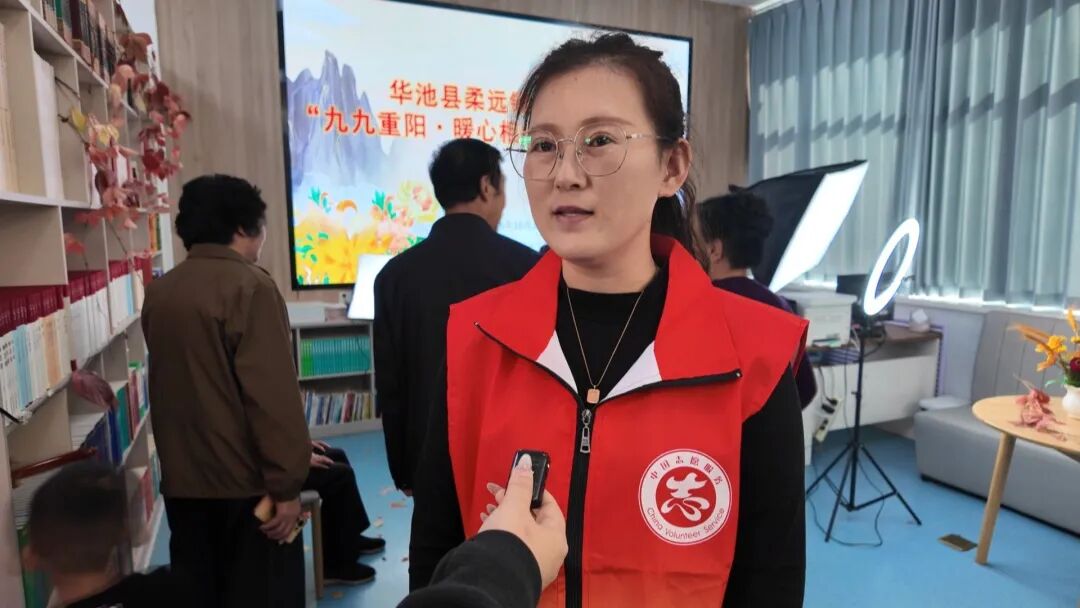 庆阳市华池县柔远镇北关社区开展“九九重阳暖心相伴”志愿服务活动