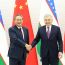 李强会见乌兹别克斯坦总统米尔济约耶夫