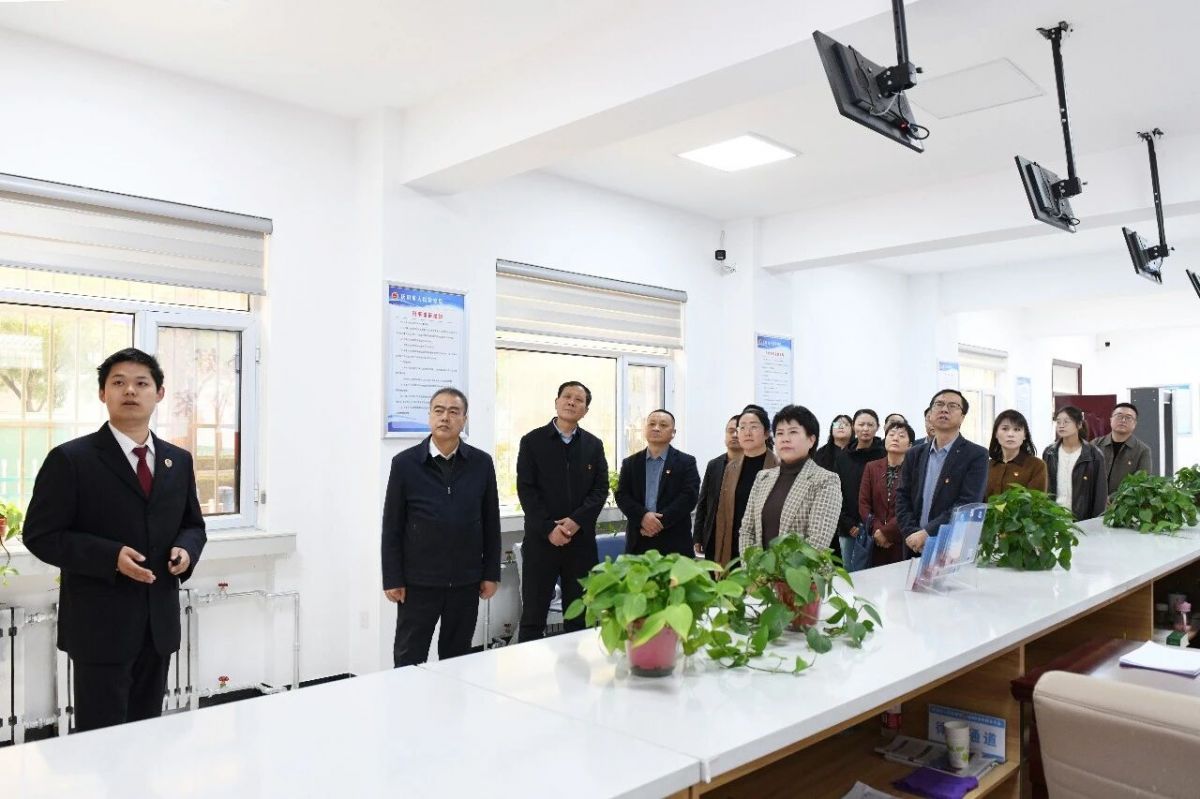 市委直属机关工委副书记李治宏一行来我院调研&ldquo;五型模范机关&rdquo;建设工作