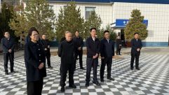 省人大常委会副主任丁巨胜带领执法检查组在庆阳检查法律援助 “一法一条例” 实施情况