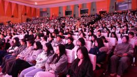 庆阳市纪念红军长征胜利90周年合唱展演顺利举行
