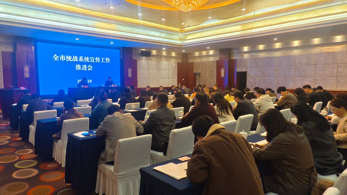 庆阳市统战系统宣传工作推进会议召开
