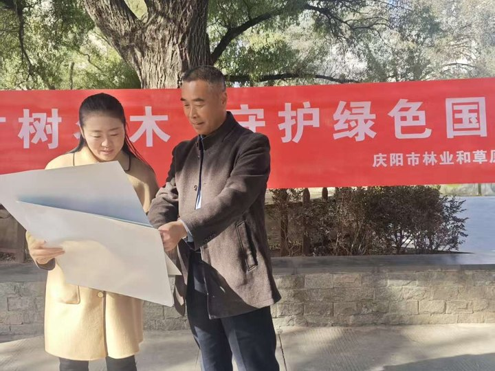 庆阳市林草局开展&ldquo;保护古树名木&middot;守护绿色国宝&rdquo;主题宣传活动
